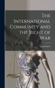 Produktbild: The International Community and the Right of War