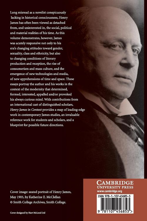 Produktbild: Henry James in Context