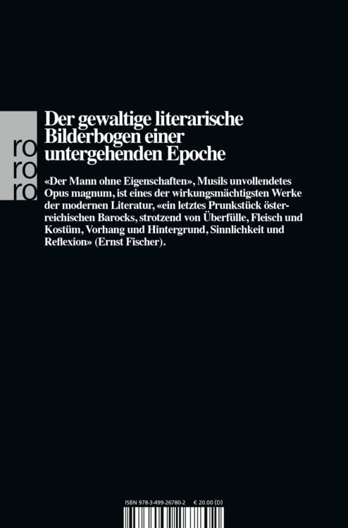 Produktbild: Der Mann ohne Eigenschaften I