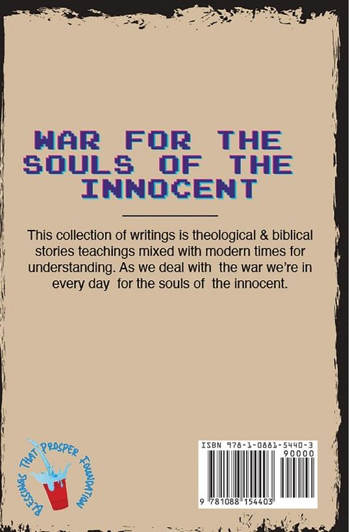 Produktbild: War For The Souls Of The Innocent