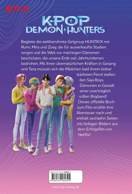Produktbild: KPop Demon Hunters - Das offizielle Buch zum Film - Junior-Edition