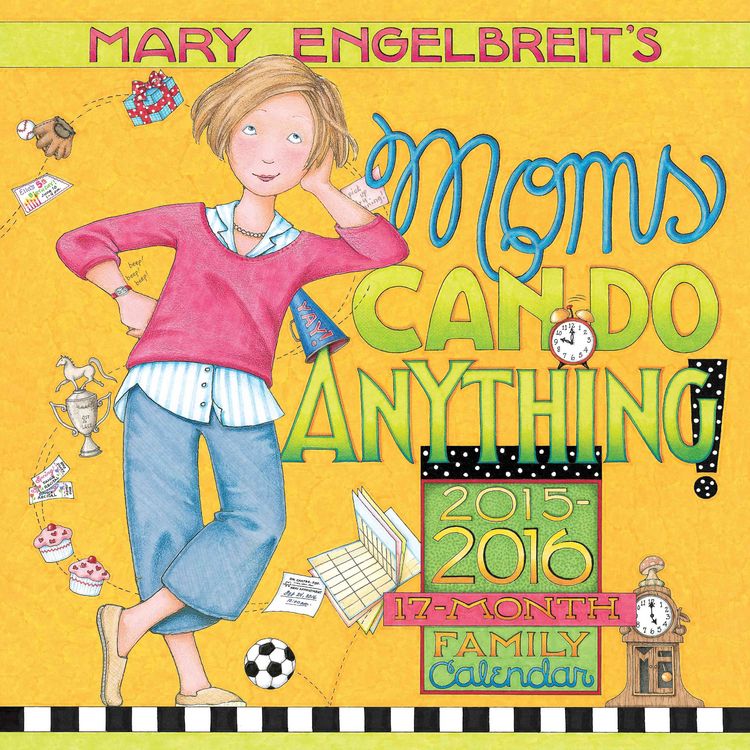 Produktbild: Mary Engelbreit's Moms Can Do Anything! Calendar