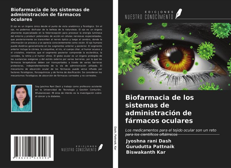 Produktbild: Biofarmacia de los sistemas de administraci&oacute;n de f&aacute;rmacos oculares