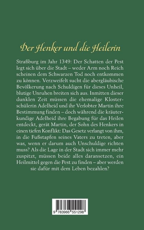 Produktbild: Die Pestheilerin von Stra&szlig;burg