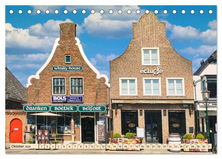 Produktbild: Zeeland - Wasser, Sand und Meer (Tischkalender 2026 DIN A5 quer), CALVENDO Monatskalender