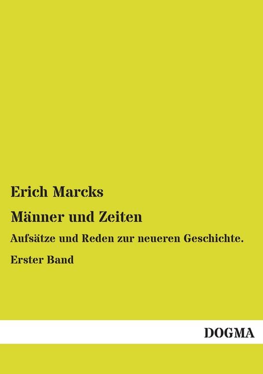 Produktbild: M&auml;nner und Zeiten