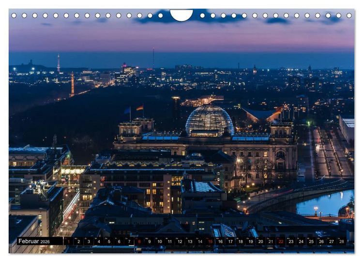 Produktbild: Berlin - Faszination Hauptstadt (Wandkalender 2026 DIN A4 quer), CALVENDO Monatskalender