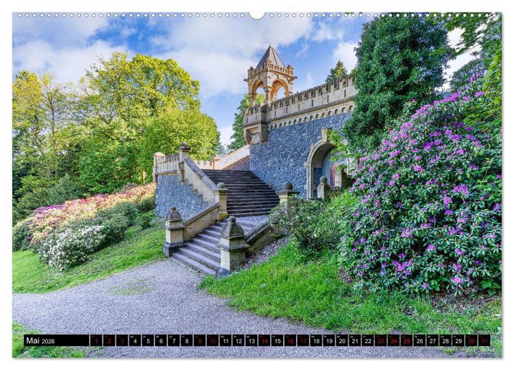 Produktbild: Wundersch&ouml;nes Wuppertal - Bezaubernde Orte in und am Rande der Stadt (hochwertiger Premium Wandkalender 2026 DIN A2 quer), Kunstdruck in Hochglanz