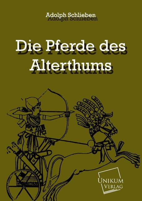 Produktbild: Schlieben, A: Pferde des Alterthums