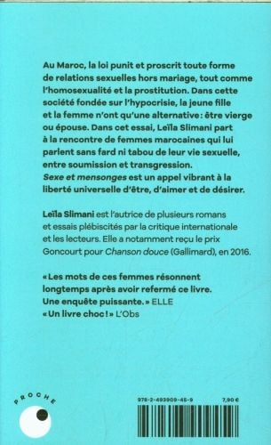 Produktbild: Sexe et mensonges