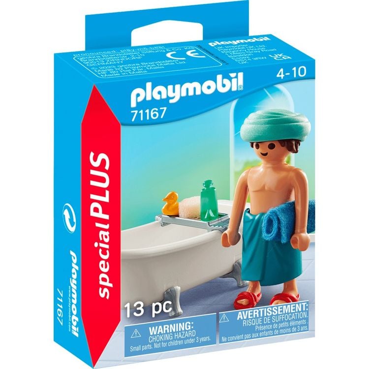 Produktbild: PLAYMOBIL 71167 Mann in der Badewanne