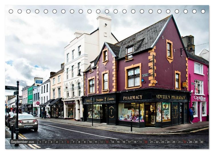 Produktbild: Irland &bull; Impressionen (Tischkalender 2026 DIN A5 quer), CALVENDO Monatskalender