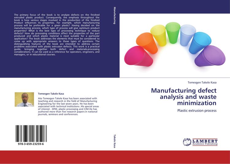 Produktbild: Manufacturing defect analysis and waste minimization