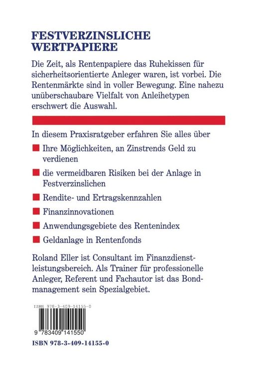 Produktbild: Festverzinsliche Wertpapiere