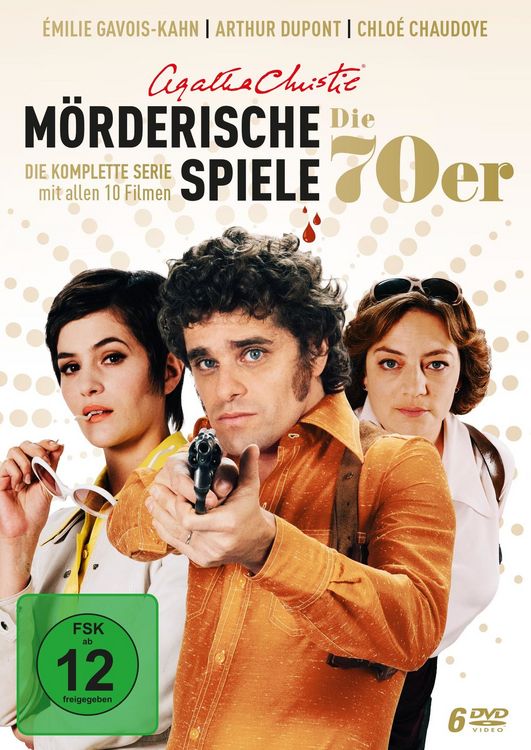 Produktbild: Agatha Christie: M&ouml;rderische Spiele - Die 70er. Die komplette Serie mit allen 10 Filmen [6 DVDs]