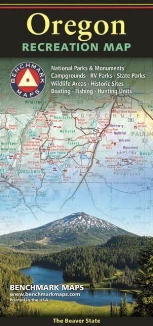 Produktbild: Oregon Recreation Map