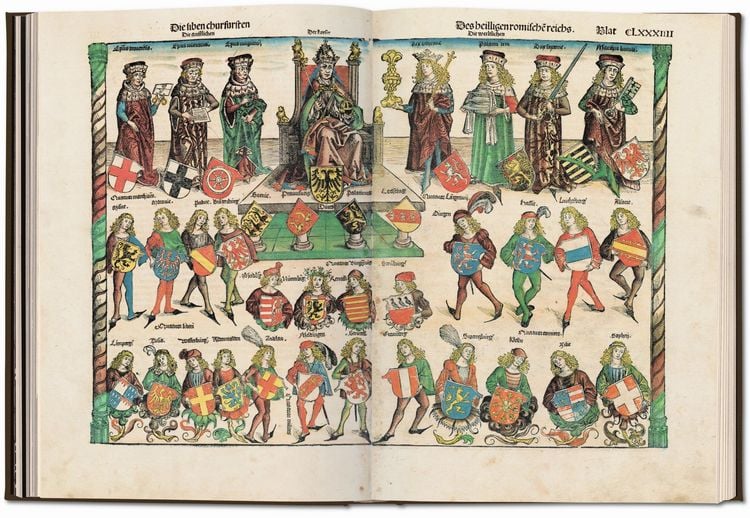 Produktbild: Schedel. Weltchronik - 1493. Kolorierte Gesamtausgabe