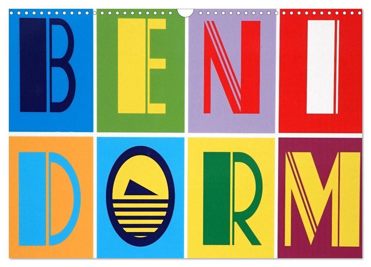 Produktbild: Benidorm (Wandkalender 2026 DIN A3 quer), CALVENDO Monatskalender