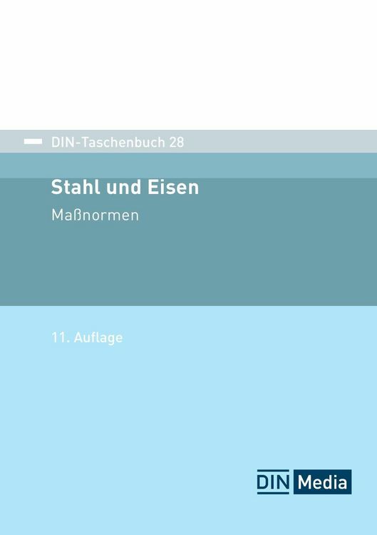 Produktbild: DIN-Taschenbuch 28