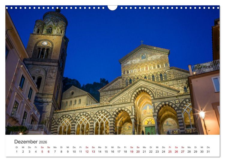 Produktbild: Malerische Amalfik&uuml;ste (Wandkalender 2026 DIN A3 quer), CALVENDO Monatskalender