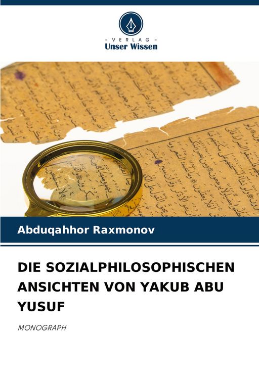 Produktbild: Die Sozialphilosophischen Ansichten von Yakub Abu Yusuf