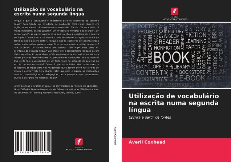Produktbild: Utiliza&ccedil;&atilde;o de vocabul&aacute;rio na escrita numa segunda l&iacute;ngua