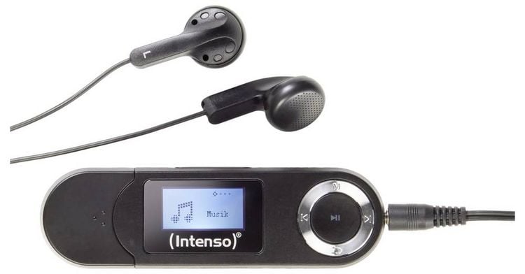 Produktbild: Intenso MP3 Player 64GB Music Walker MP3-Player 64GB Schwarz