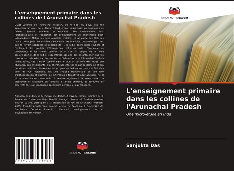 Produktbild: L'enseignement primaire dans les collines de l'Arunachal Pradesh