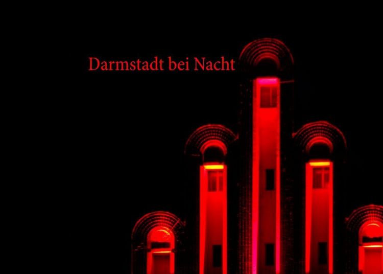 Produktbild: Darmstadt bei Nacht