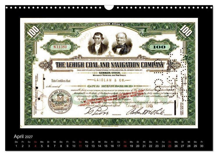 Produktbild: Vergangene Werte (Wandkalender 2027 DIN A3 quer), CALVENDO Monatskalender