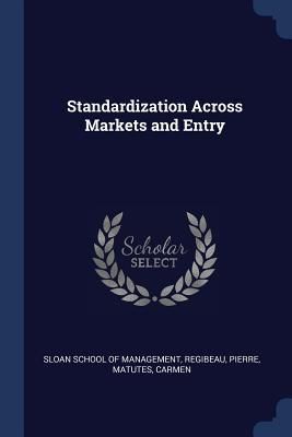 Produktbild: Standardization Across Markets and Entry
