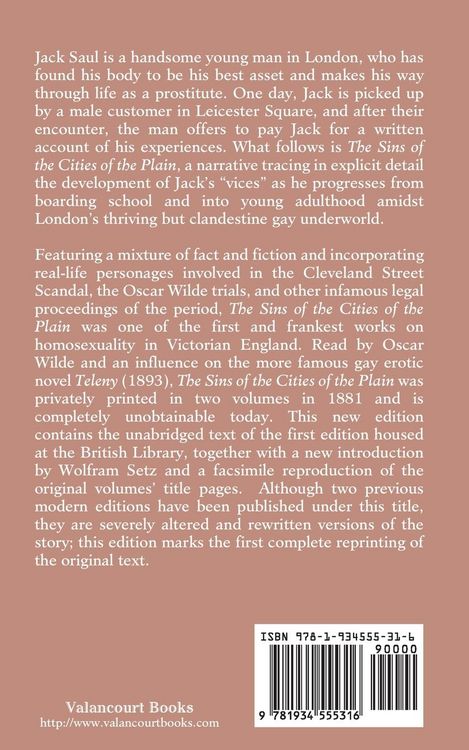 Produktbild: The Sins of the Cities of the Plain