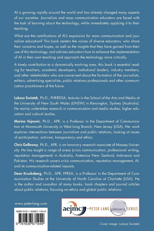 Produktbild: Exploring Artificial Intelligence Implications for Journalism and Mass Communication Education