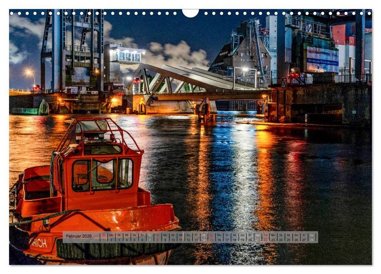 Produktbild: Auch das ist der Hamburger Hafen (Wandkalender 2026 DIN A3 quer), CALVENDO Monatskalender