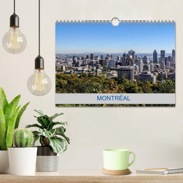Produktbild: MONTR&Eacute;AL (Calendrier mural 2026 DIN A4 vertical), CALVENDO calendrier mensuel