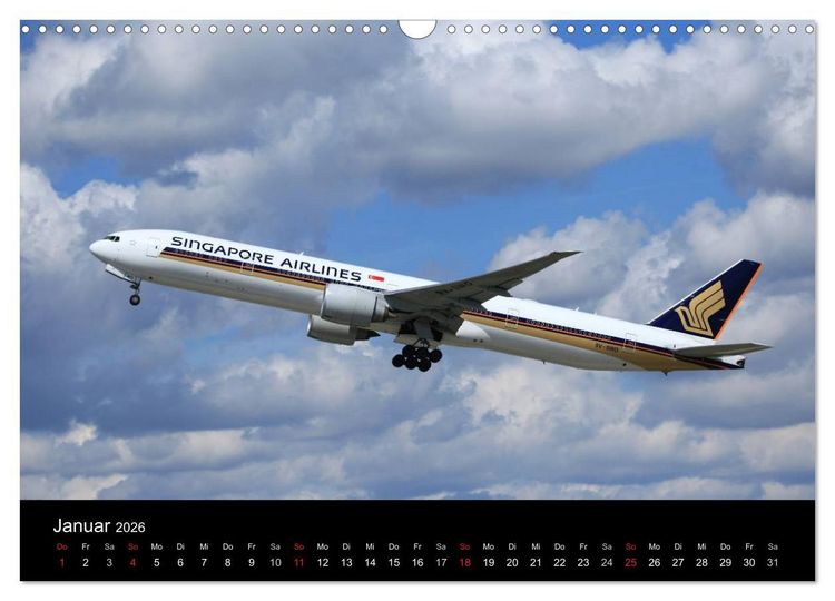 Produktbild: Flugverkehr (Wandkalender 2026 DIN A3 quer), CALVENDO Monatskalender