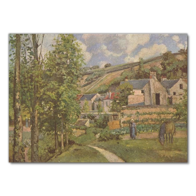 Produktbild: Lais Puzzle Camille Pissarro - Landschaft bei Pontoise 1000 Teile