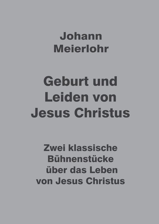 Produktbild: Geburt und Leiden von Jesus Christus