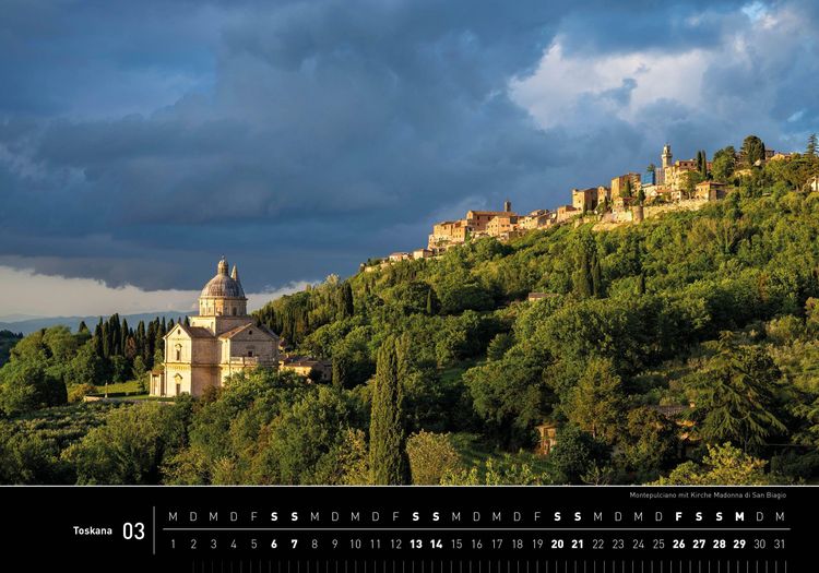 Produktbild: Toskana Premiumkalender 2027
