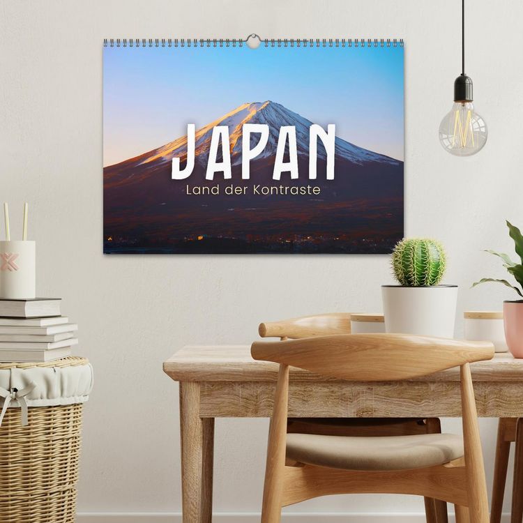 Produktbild: Japan - Land der Kontraste (Wandkalender 2026 DIN A3 quer), CALVENDO Monatskalender