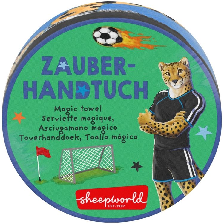 Produktbild: Zauberhandtuch Motiv "Gepard"