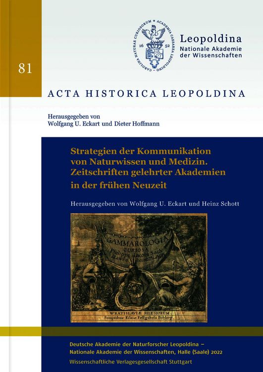 Produktbild: Strategien der Kommunikation von Naturwissen und Medizin. Zeitschriften gelehrter Akademien in der fr&uuml;hen Neuzeit