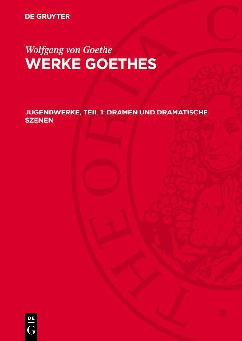 Produktbild: Jugendwerke, Teil 1: Dramen und Dramatische Szenen