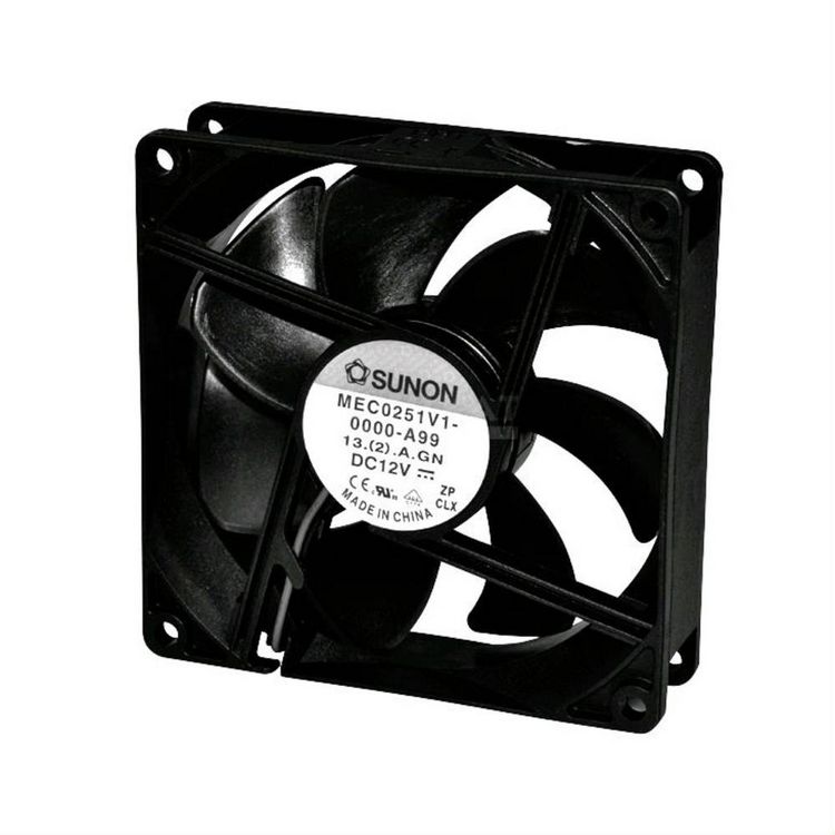Produktbild: Sunon EEC0252B1-A99 Axiall&uuml;fter 24 V/DC 183.79 m&sup3;/h (L x B x H) 120 x 120 x 25mm