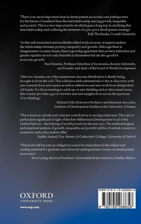 Produktbild: Growth, Inequality, and Poverty