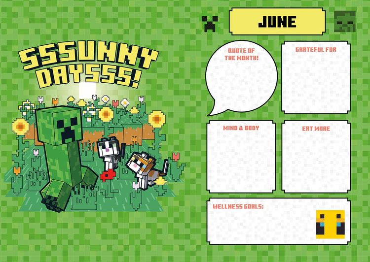 Produktbild: Minecraft &ndash; A5-Tischkalender 2027