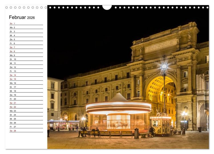 Produktbild: Impressionen aus FLORENZ (Wandkalender 2026 DIN A3 quer), CALVENDO Monatskalender