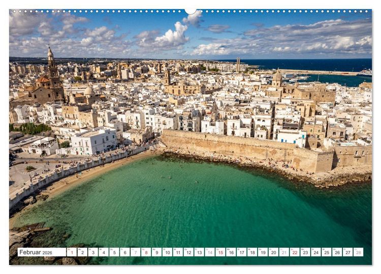 Produktbild: Italien - Apulien (hochwertiger Premium Wandkalender 2026 DIN A2 quer), Kunstdruck in Hochglanz