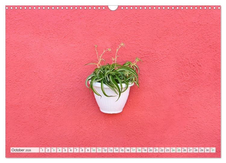 Produktbild: Burano and Minimalism (Wall Calendar 2026 DIN A3 landscape), CALVENDO 12 Month Wall Calendar