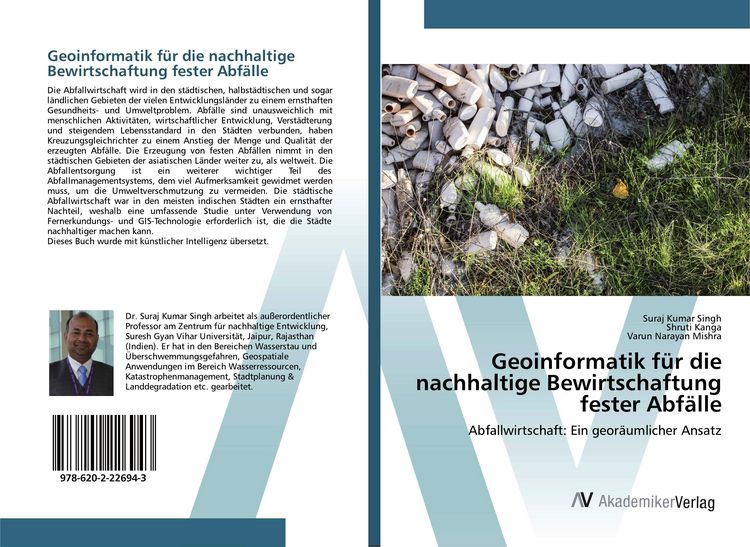 Produktbild: Geoinformatik f&uuml;r die nachhaltige Bewirtschaftung fester Abf&auml;lle